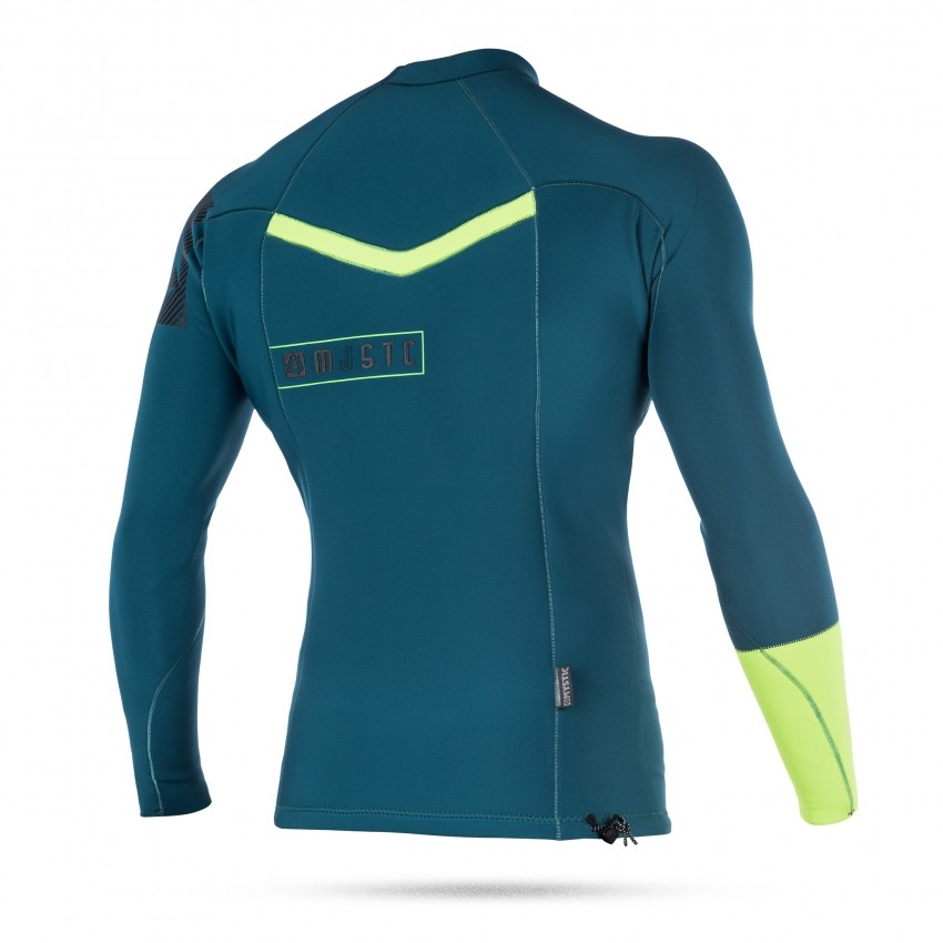 MYSTIC Majestic 1.5mm Neoprene Rash Vest L/S Blast Kiteboarding