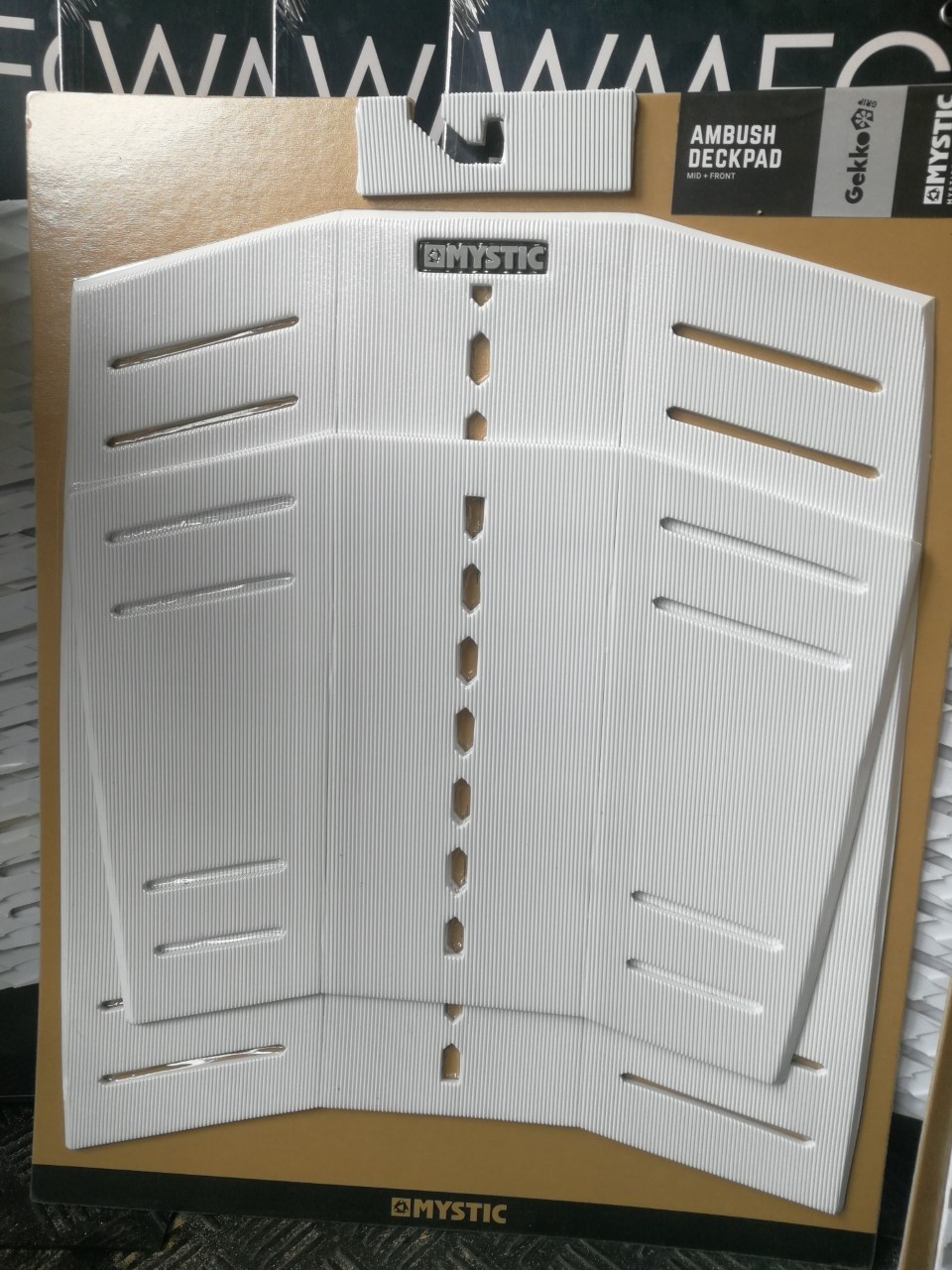 Mystic Ambush Surfboard Deck Pad Mid & Front Traction Set Blast