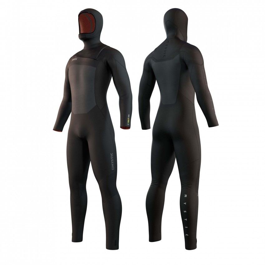 2022 Mystic Voltt Hooded Winter wetsuit 6/4/3mm Black