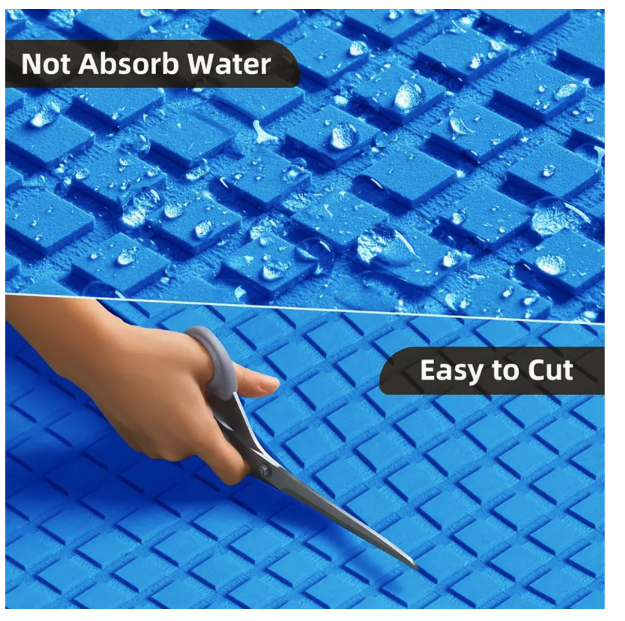 1pc 1200*300mm EVA Foam Non-Slip Surfboard Pad