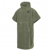 Mystic - Poncho Teddy - Oiive Green - 2022 SKU: MA-PONCHO-TED-GN22  Retail £56.95 - Teddy 290gsm - Water absorbing - Wide arm opening - Oversized fit - Wash before use - 35018.220271