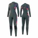 2021 Dazzled 5/3mm Ladies Full Wetsuit Front Zip Dark Leave