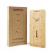 NORTHCORE TIME AND TIDE BAMBOO WALL CLOCK