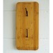 NORTHCORE TIME AND TIDE BAMBOO WALL CLOCK